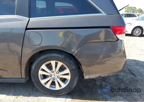 2016 Honda Odyssey Se from USA, damaged, VIN 5FNRL5H32GB007733